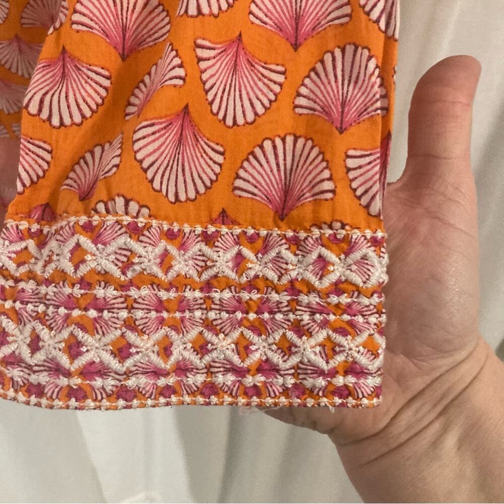 Sigrid Olsen 100% Cotton Colorful Tunic Boho Beac… - image 3